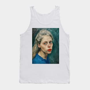 The woman with blue eyes Tank Top